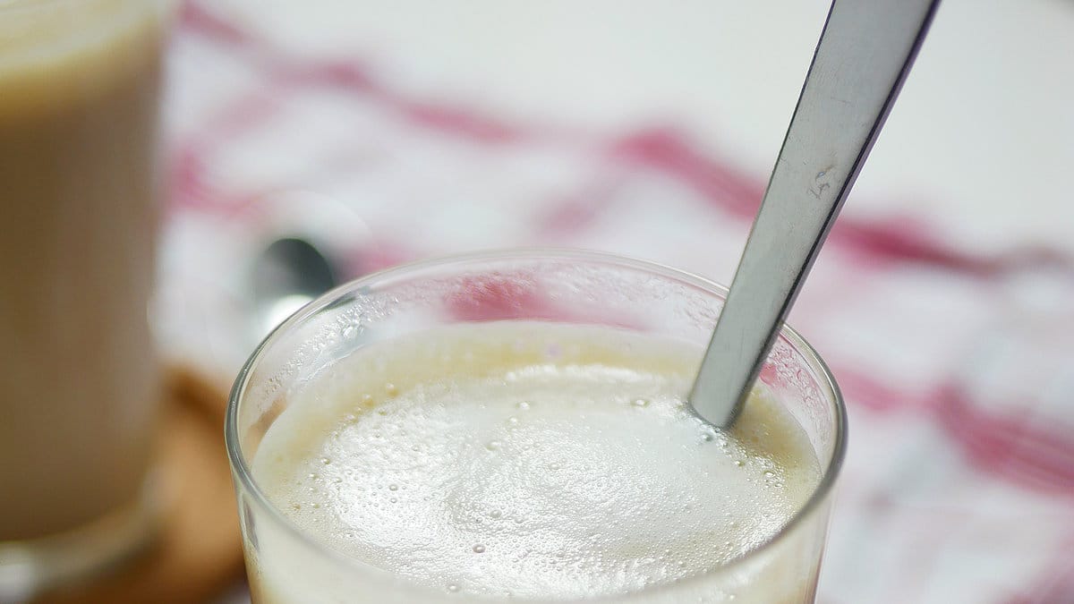 Kopp med glögglatte