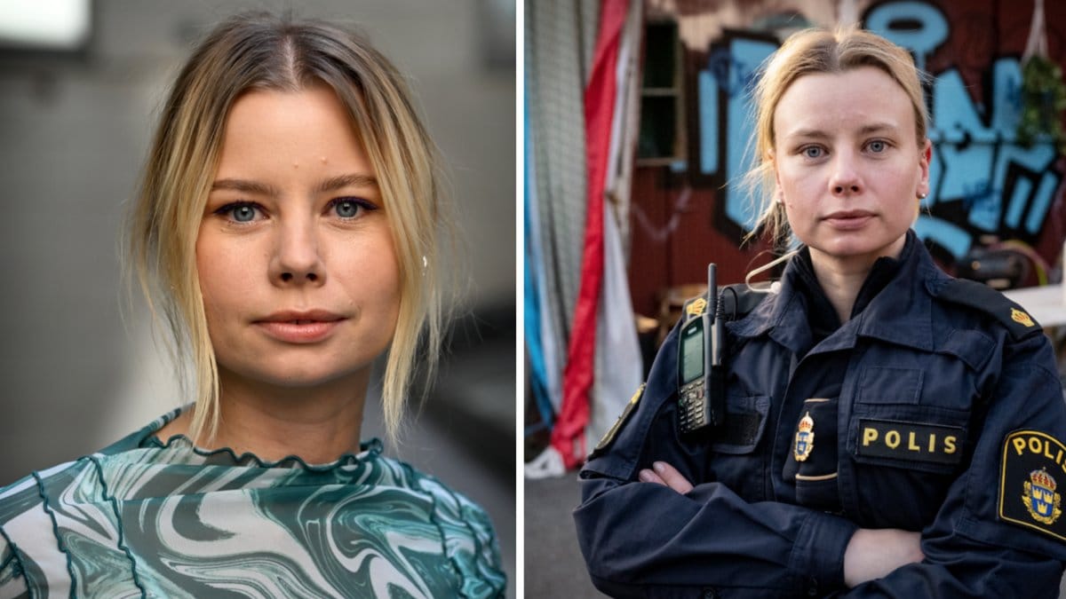 Gävleskådisen Amanda Jansson blev ett med svenska folket som Polis-Sara i serien Tunna blå linjen.