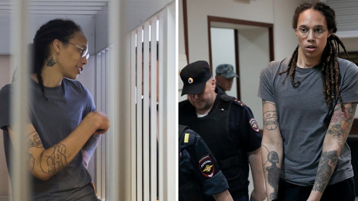 Brittney Griner släpptes på torsdagen fri från ryskt fängelse.