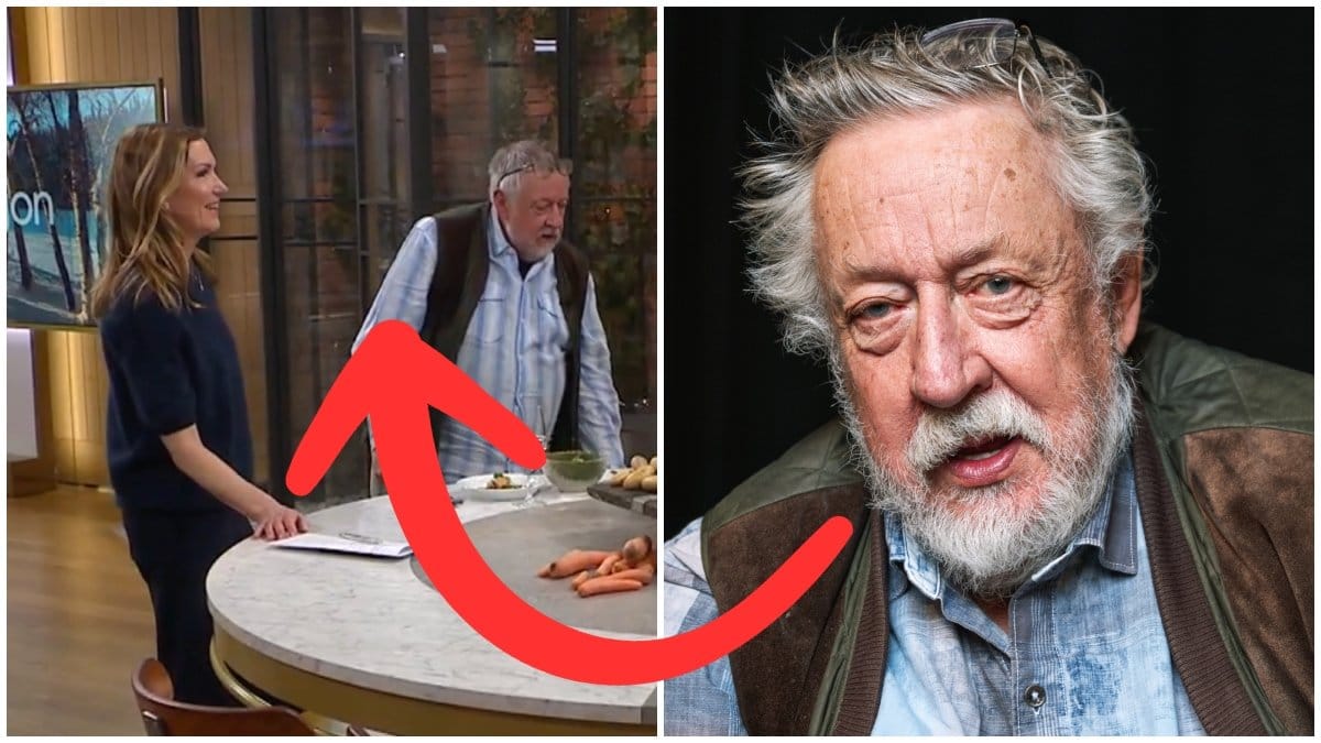 Leif GW Persson syntes länge i Nyhetsmorgon. 