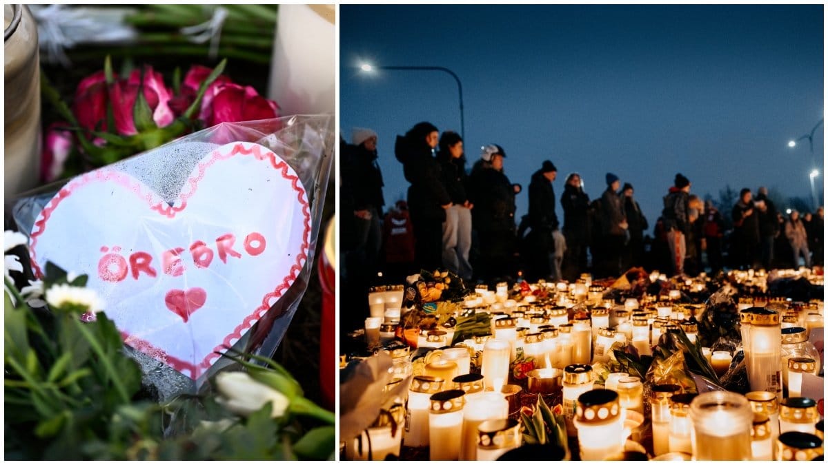 En tyst minut anordnas för att hedra offren i våldsdådet i Örebro.