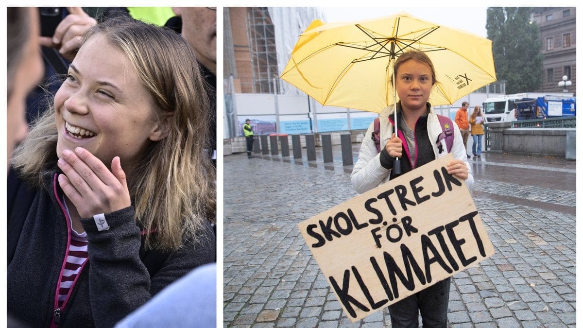 Greta Thunberg, 19, startade miljörörelsen Fridays for future.