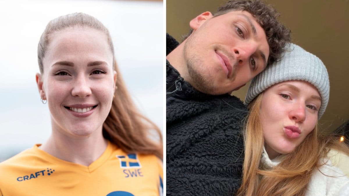 Isabelle Haak och pojkvännen Jacopo Preti.