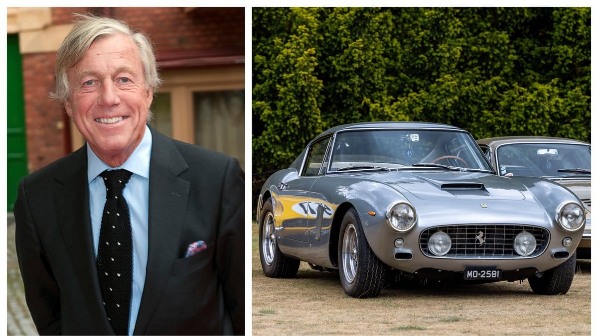 Anders Aje Philipson har sålt 14 av sina lyxbilar. Bilen på bilden är en 1961 Ferrari 250 GT.