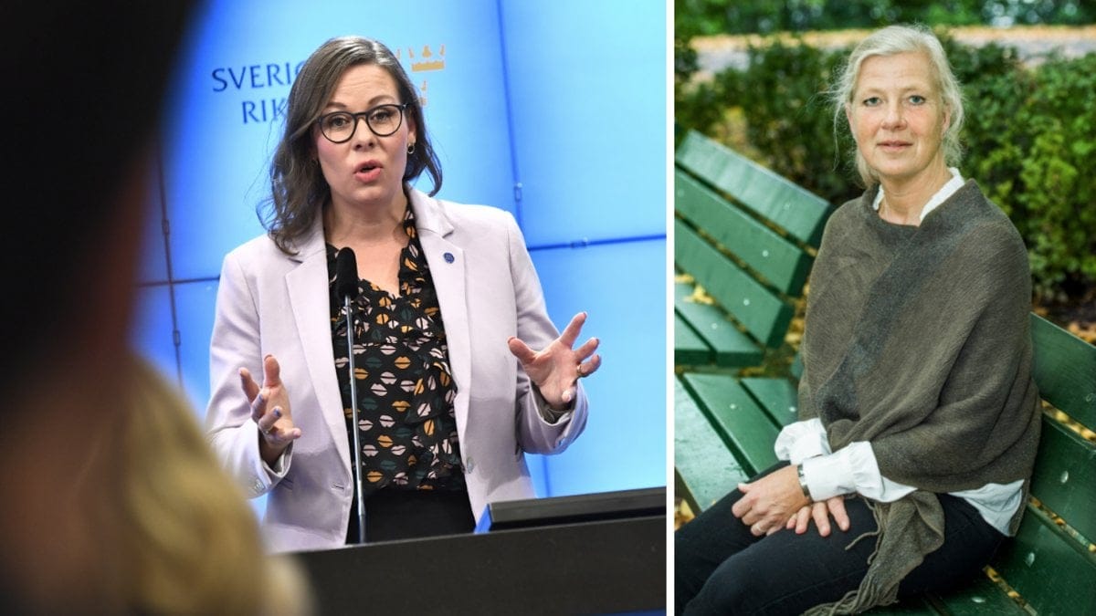 Maria Malmer Stenergard och Kristina Axén Olin.