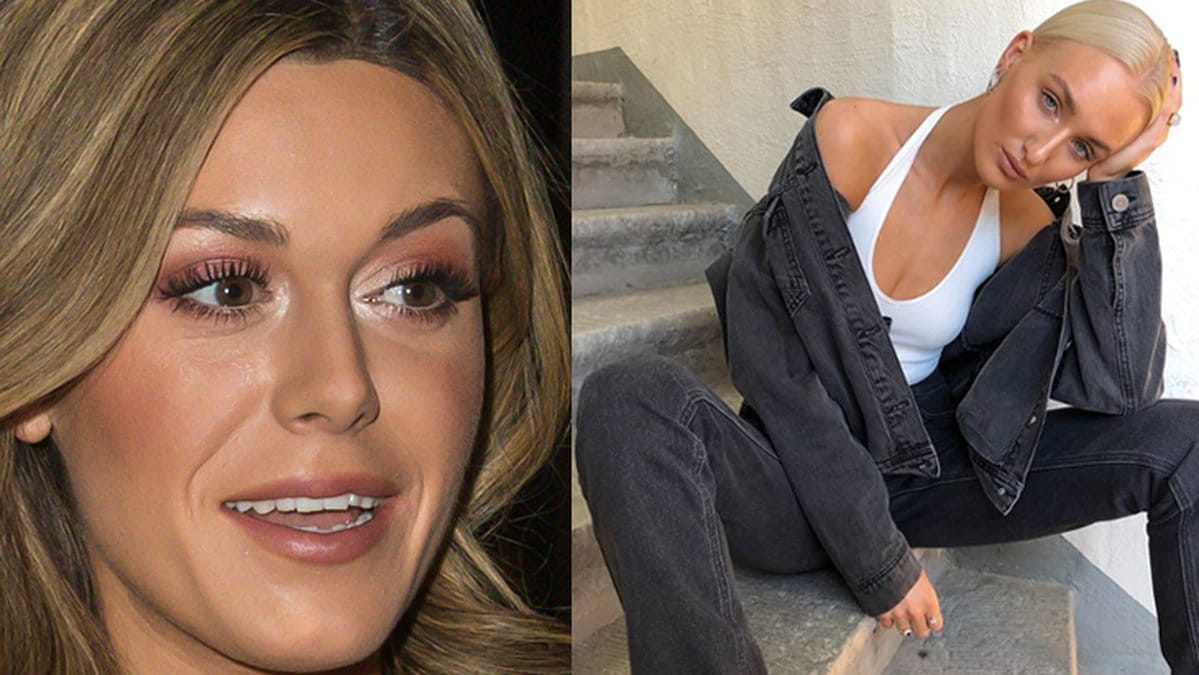 Bianca Ingrosso och assistenten Lovisa Worge