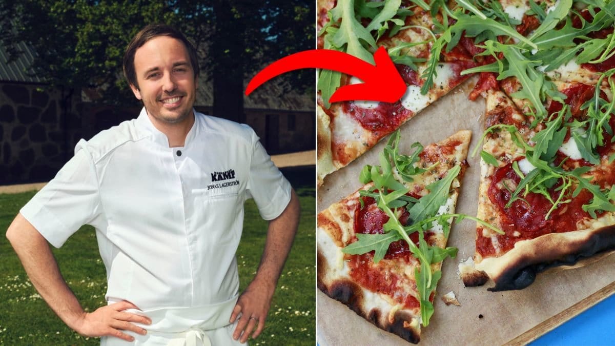 Jonas Lagerström vet hur man gör en god hemmapizza.
