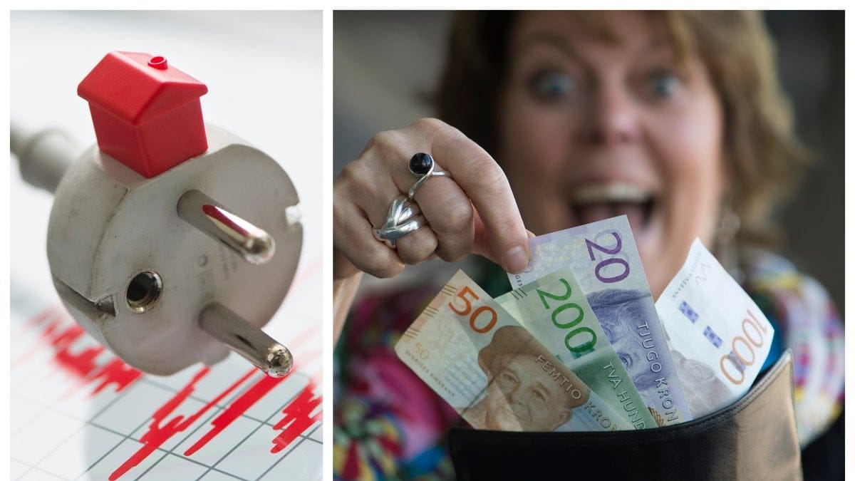 Elräkningen i vissa delar av landet blir rekordlåg i januari.