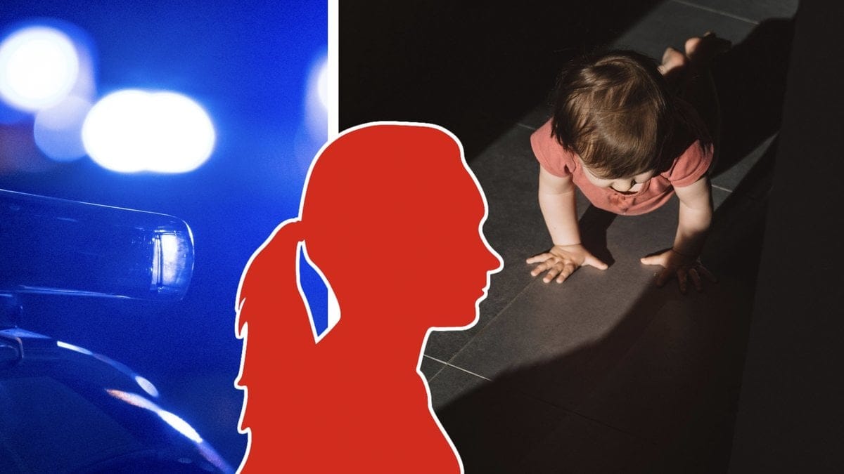 Flickan dödförklarades på sjukhus.