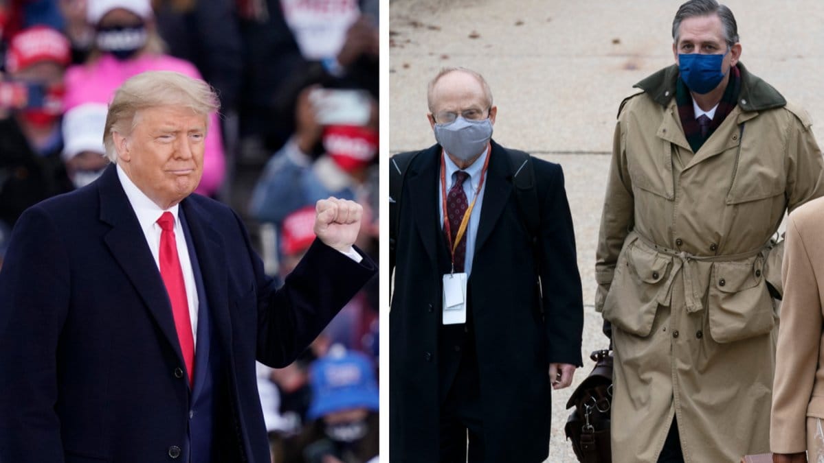 Donald Trumps advokater satsar på ett snabbt försvar.