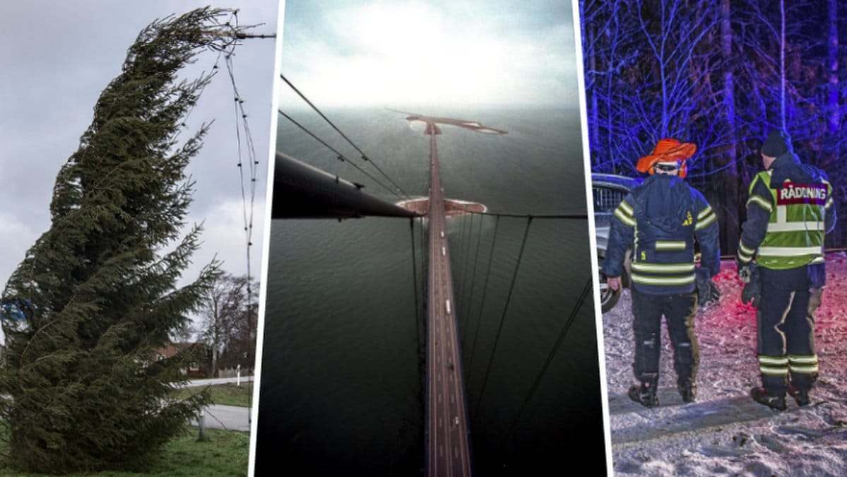 Tågolycka tros vara orsakad av stormen Alfrida och nu uppges flera ha omkommit