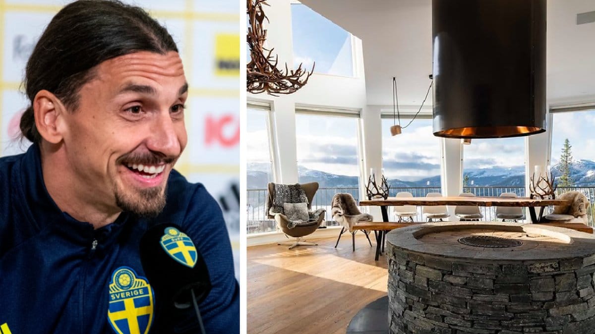 Zlatan hus Åre
