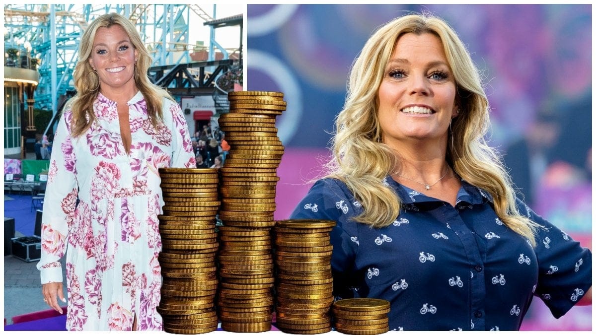 Tv- och radioprofilen Gry Forssell har en stadig årslön. 