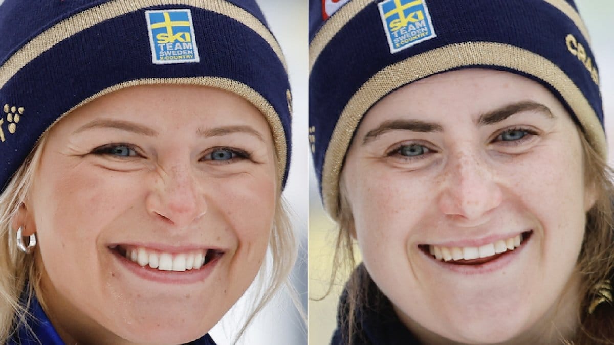 Frida Karlsson tog silver och Ebba Andersson brons i 10 kilometer fristil under skid-VM.
