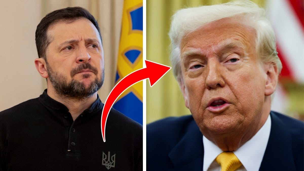​Under en presskonferens i Finland bekräftar Zelenskyj att han kommer att ha ett samtal med Trump senare i dag