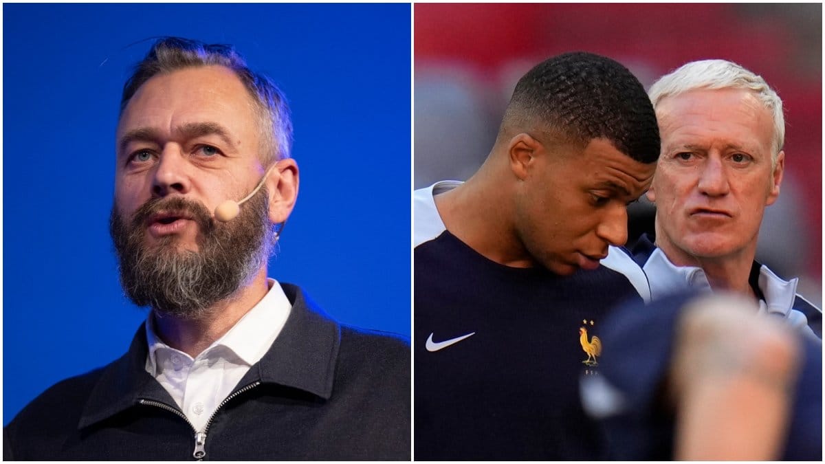 Olof Lundh pikades av Didier Deschamps efter sin fråga