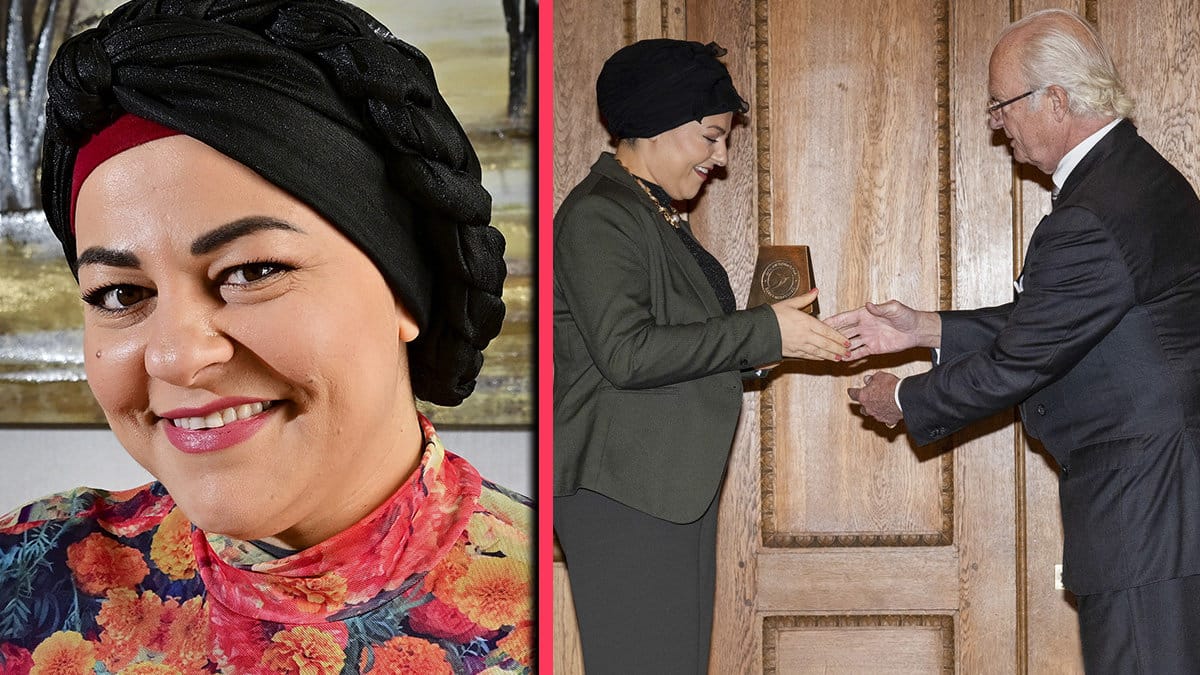 Zeina Mourtada och kungen
