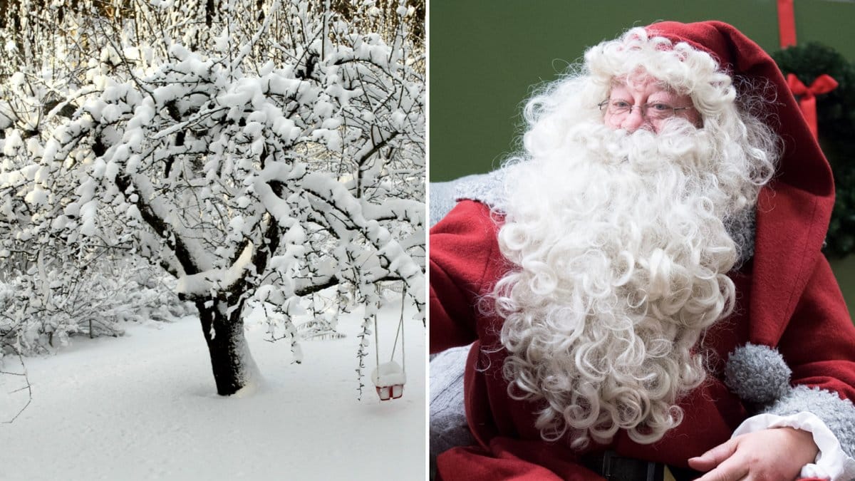 Blir det snö på julafton? 