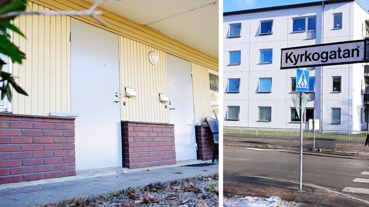 Bilderna från attacken i Vetlanda.