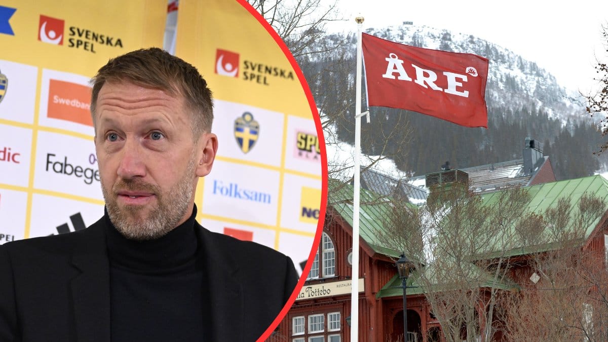 Graham Potter och ett hus i Åre.