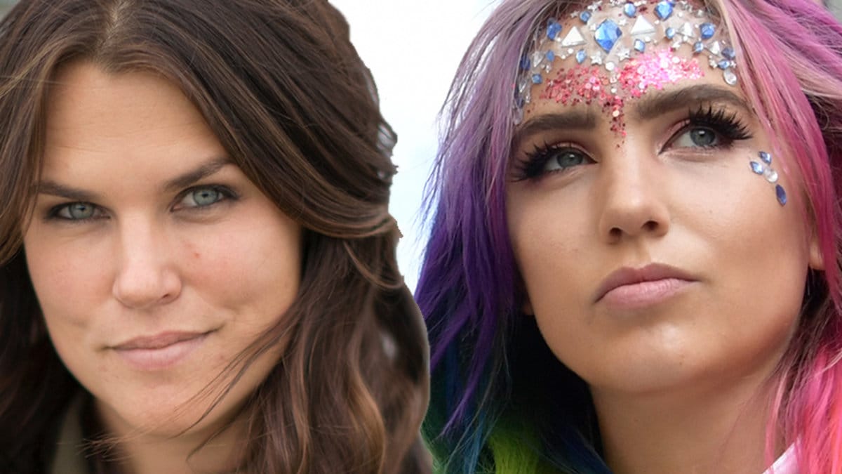 Mia Skäringer och Linnéa Claeson