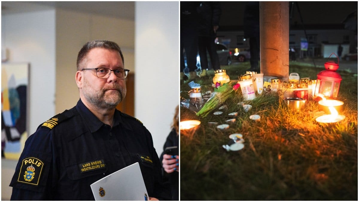 Lars Bröms leder polisens grupp som ansvarar för identifieringen av de avlidna.