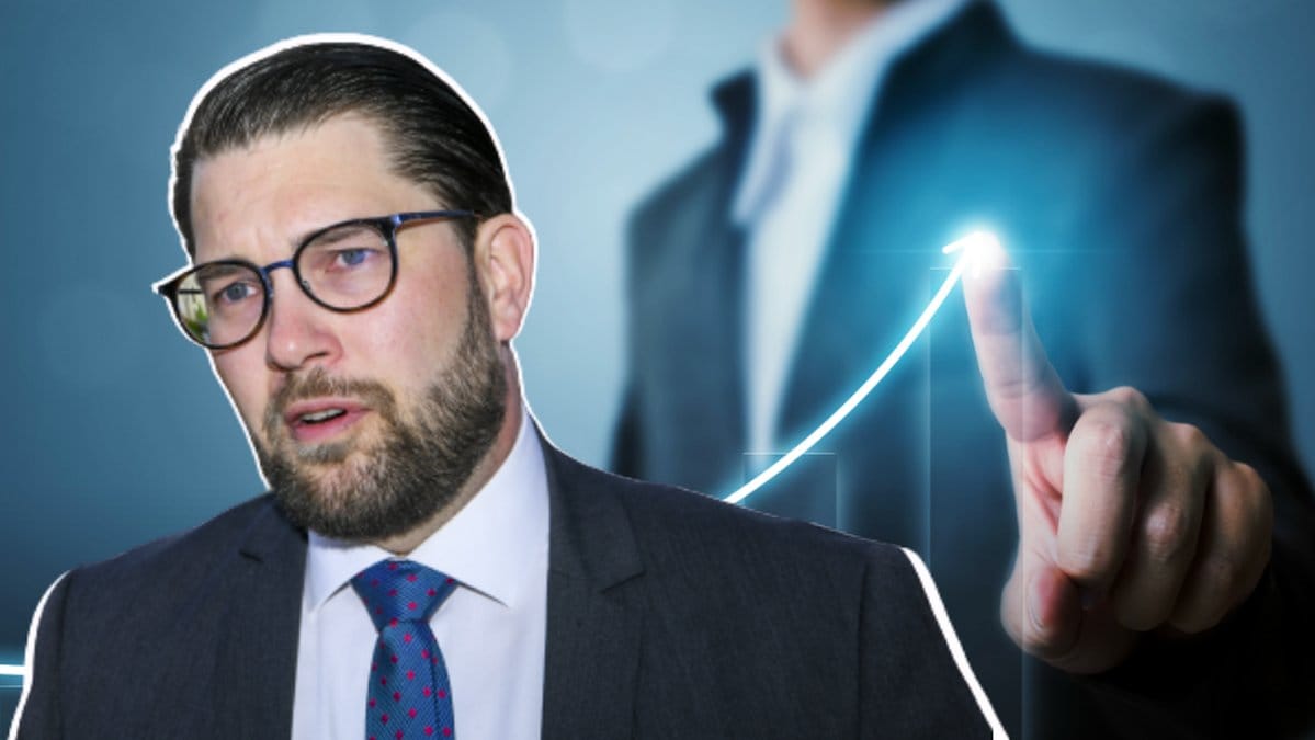 Åkessons väljarstöd ökar.