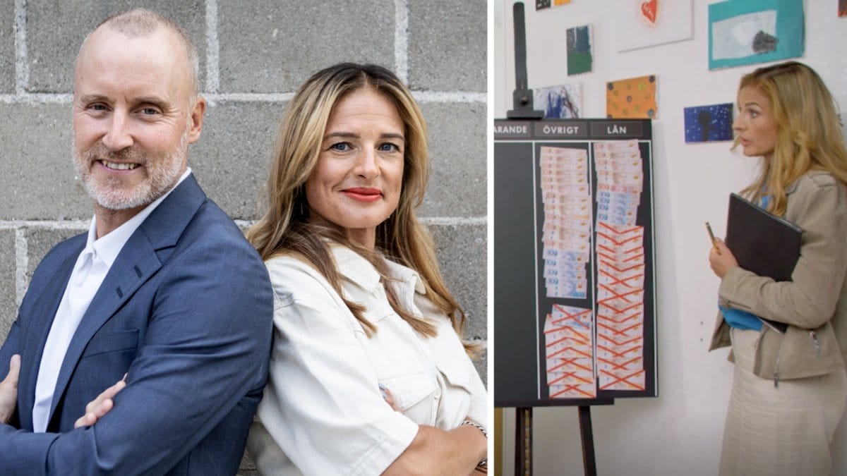 Magnus Hedberg och Magdalena Kowalczyk är programledare för Lyxfällan på TV3